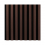 Wall panel WOODLINE 400x400 oak dark/black