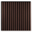 Wall panel WOODLINE D 600x600 oak dark/black