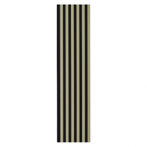 Seinapaneel WOODLINE 2700x300 oliivroheline/must