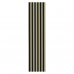 Seinapaneel WOODLINE 2700x300 oliivroheline/must