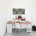 Wall panel WOODLINE 400x400 olive green/black Wall panel WOODLINE 400x400 olive green/black