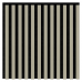 Seinapaneel WOODLINE 600x600 oliivroheline/must
