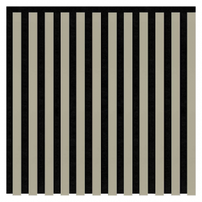 Wall panel WOODLINE 600x600 olive green/black