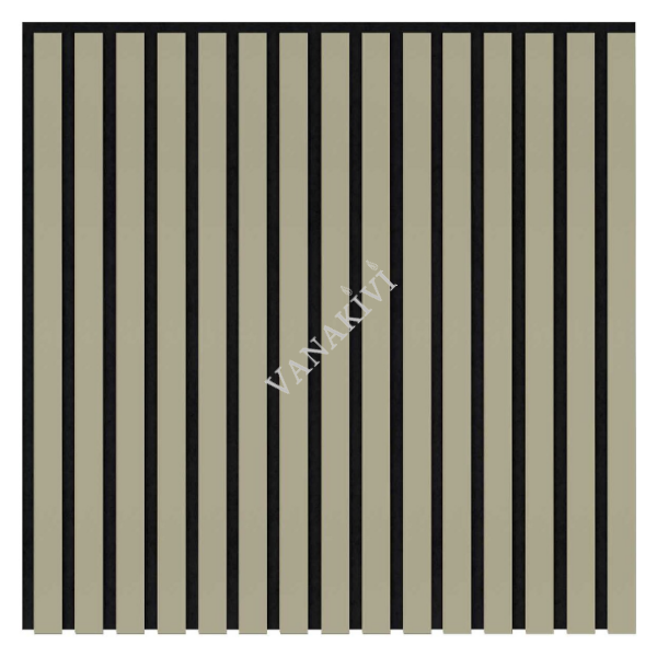 Seinapaneel WOODLINE D 600x600 oliivroheline/must Seinapaneel WOODLINE D 600x600 oliivroheline/must