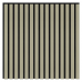 Wall panel WOODLINE D 600x600 olive green/black