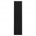 Wall panel WOODLINE 2700x300 black (matte)/black