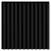 Wall panel WOODLINE 600x600 black (matte)/black Wall panel WOODLINE 600x600 black (matte)/black