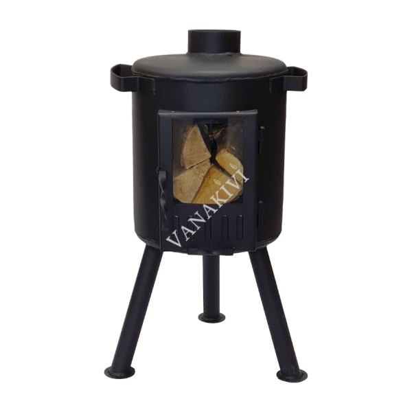 Tent stove "Pursuika" (glass door)