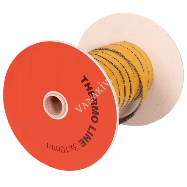 Heat resistant rope 3x10mm