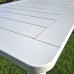 Garden table Stoveman 75x75cm white