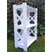 Garden shelf Stoveman 72x112cm white