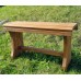 Cemetery bench Stoveman 80x32x47cm oiled