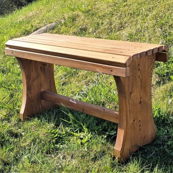 Cemetery bench Stoveman 80x32x47cm oiled