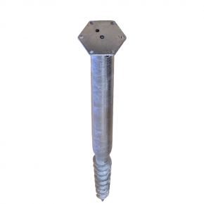 Ground screw post support PWM 68x1000mm
