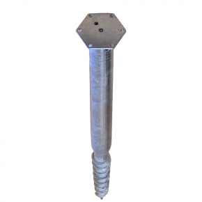 Ground screw post support PWM 68x1200mm
