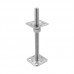 Adjustable post support PSR 80x80x3/M20x250mm