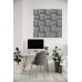 Seinapaneel WOODLINE 2700x300 betoonhall/must