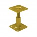 Adjustable post support PR 100x100/M20x100-150mm YZN