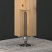 Adjustable post support PSR 100x100x3/M20x250mm black
