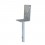 Post supports for concrete L-type 84x90x130 5,0mm