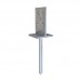 Post supports for concrete I-type 90x130 8,0mm