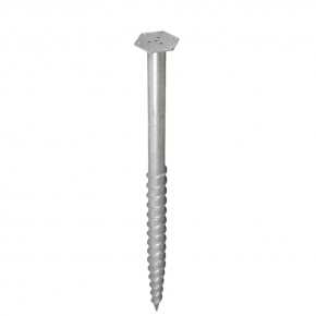 Ground screw post support PWM 76x1300mm