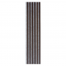 Seinapaneel WOODLINE 2700x300 tume tamm/hall