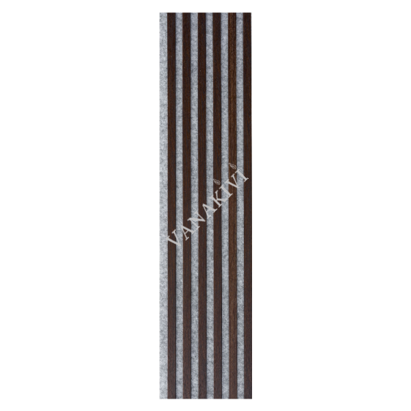 Seinapaneel WOODLINE 2700x300 tume tamm/hall Seinapaneel WOODLINE 2700x300 tume tamm/hall