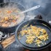 Cast iron cauldron with frying pan 9L/3L BROWIN