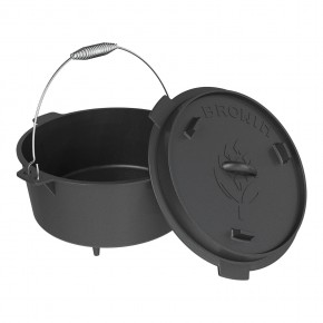 Malmpott jalgadel praepanniga 9L/3L BROWIN