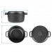 Cast iron pot with a grill pan 5L/1L BROWIN