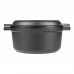 Malmist ahjupott grillpanniga 5L/1L BROWIN