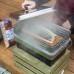 Smoker with thermometer BROWIN XL