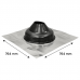 Universal roof flashing SDA103B Ø160-300mm/0-45°