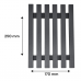 Ash grate for STOVEMAN 16, 20, 24 sauna stoves (170x250mm)