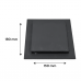 Sauna stove door plate for STOVEMAN 13 model (150x180mm) Sauna stove door plate for STOVEMAN 13 model (150x180mm)