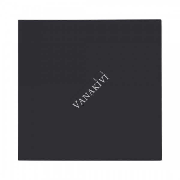 Sauna stove door plate for STOVEMAN 16, 20, 24 models (210x210mm)