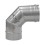 Chimney liner Vilpra SW elbow 180mm/85° with cleaning hatch