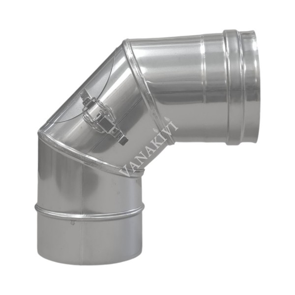 Chimney liner Vilpra SW elbow 200mm/85° with cleaning hatch