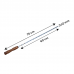 Grill Skewer with Wooden Handle 76cm