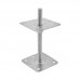 Adjustable post support PSR 130x130x3/M20x250mm