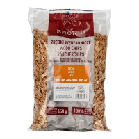 Smoking chips ALDER 6-8mm 450g BROWIN