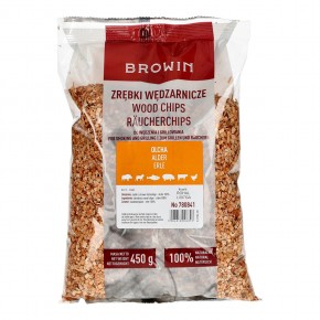 Smoking chips ALDER 1-3mm 450g BROWIN