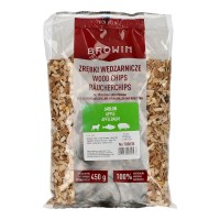 Smoking chips APPLE 6-8mm 450g BROWIN