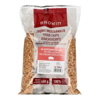 Smoking chips 70% ALDER + 30% BEECH 1-3mm 450g BROWIN