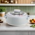 Thermal serving pot Nayasa Coral 2,0L gray glass