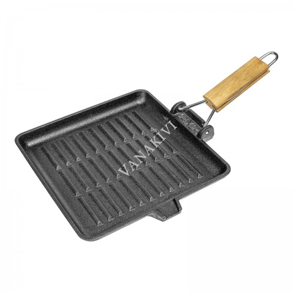 Grill Pan 22x22cm cast Iron BROWIN Grill Pan 22x22cm cast Iron BROWIN