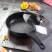 Kastmepann Tiross 24cm marmorkattega, kaanega