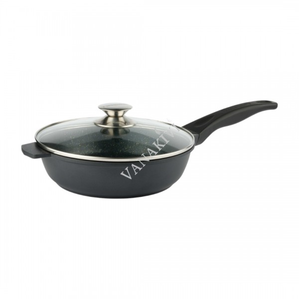 Kastmepann Tiross 24cm marmorkattega, kaanega