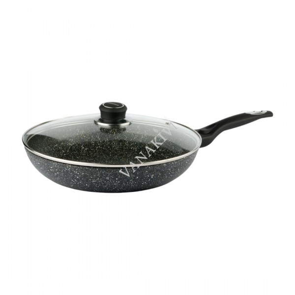 Praepann Tiross 24cm marmorkattega, kaanega